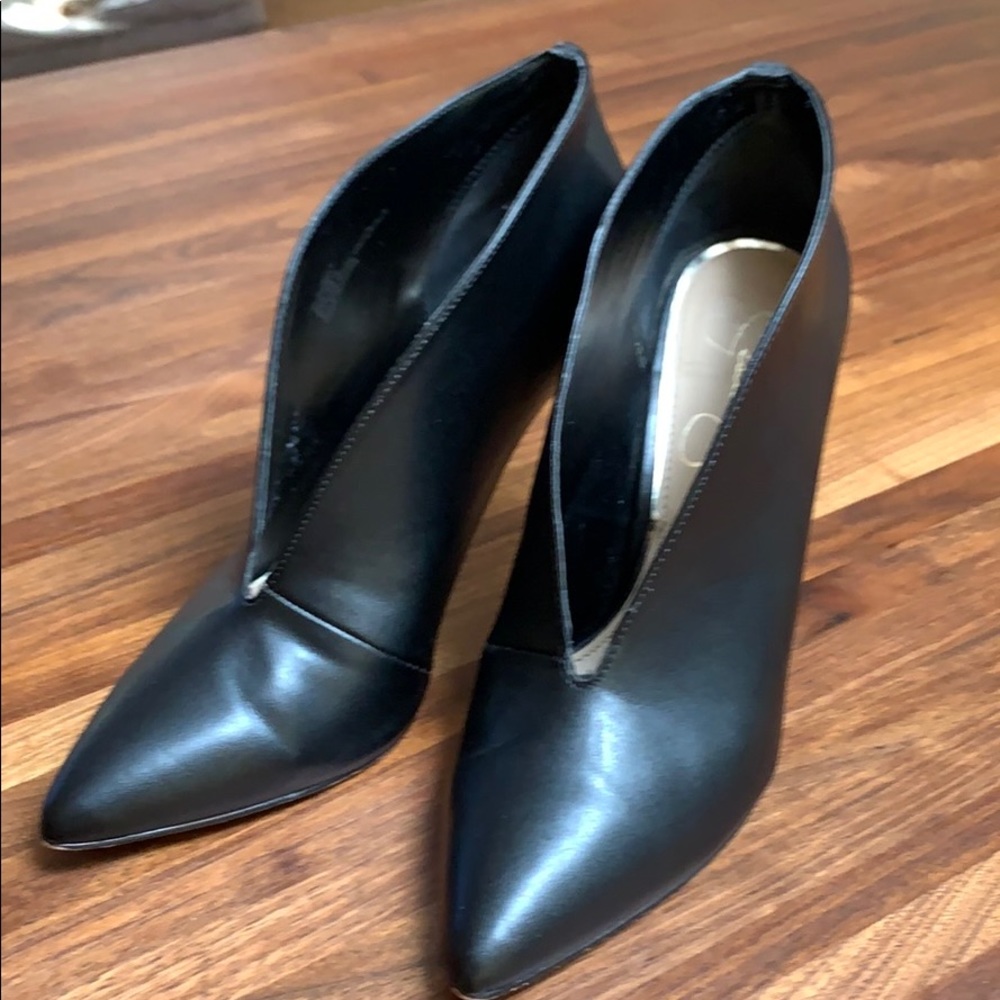 Jessica Simpson bootie high heel
